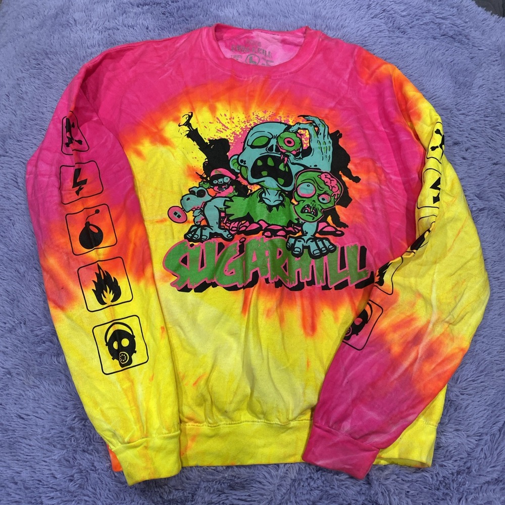 Sugarhill Tie Dye Sweatshirt‎ Size Large
